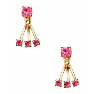 KATE SPADE • Dainty Sparklers Ear Jackets Earrings